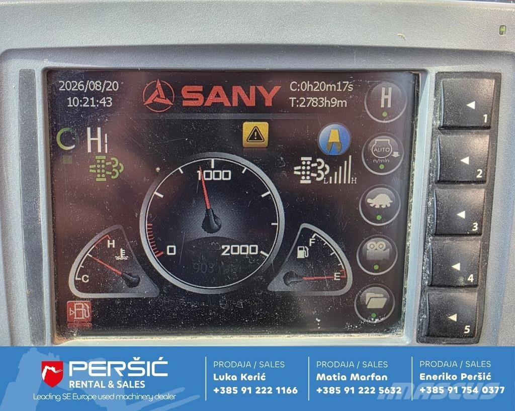 Sany SY 335C حفارات زحافة
