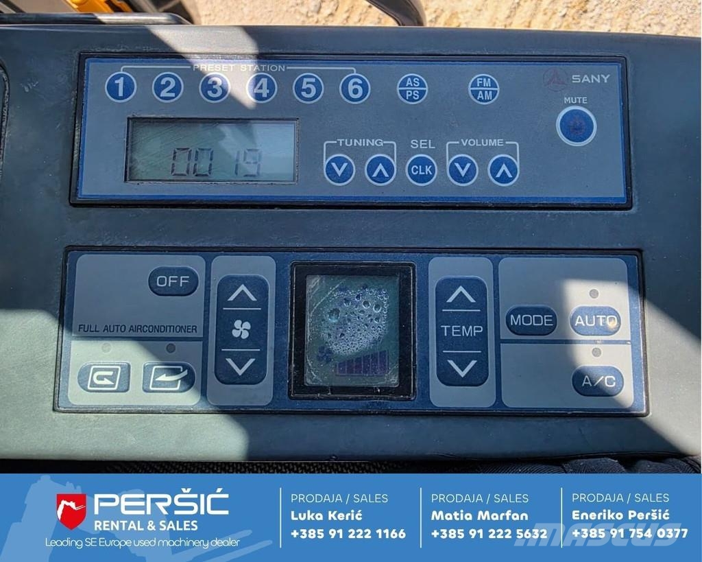 Sany SY 335C حفارات زحافة