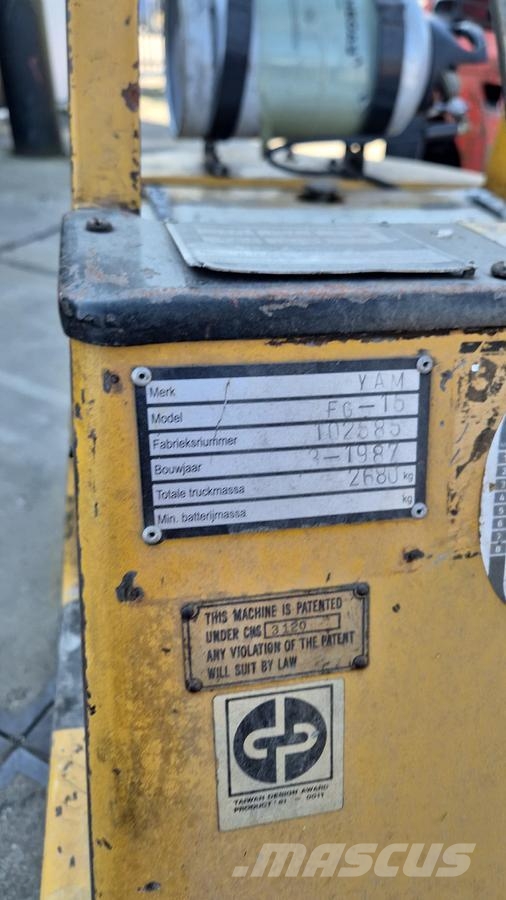  Yam FG15 1500kg lpg Газовые погрузчики