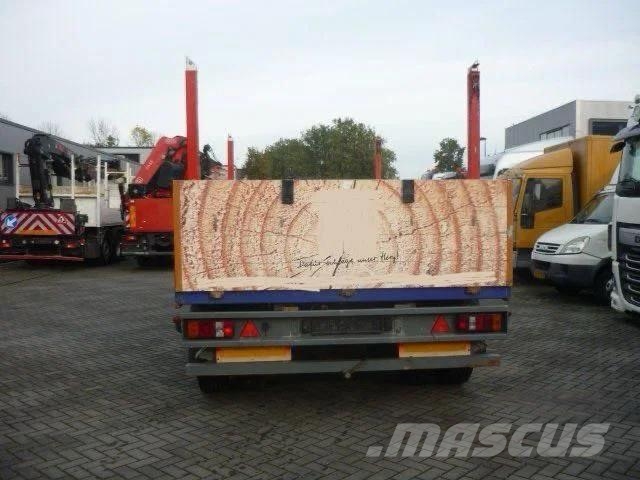 Gsodam 2 axle anhanger مقطوروات مسطحة/مفصلية الجوانب