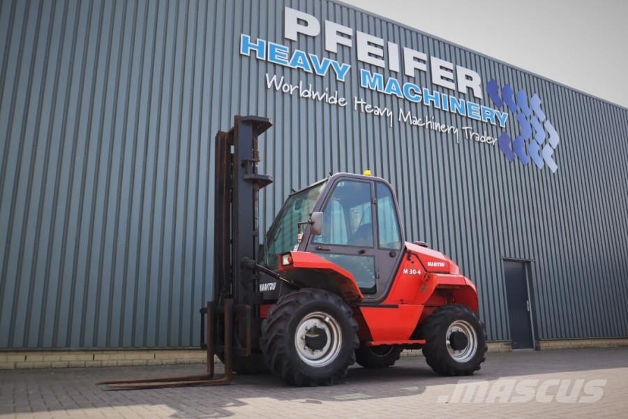 Manitou M30-4 Diesel, 4x4 Drive, 3t Capacity, Triplex Mast ラフターテレントラック