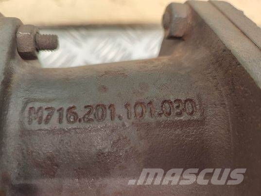 Fendt 716 Vario (M716.201.101.030) turbocharger Двигатели