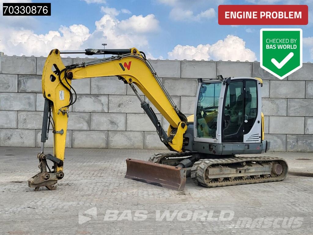Wacker Neuson EZ80 Engine Problem Miniexcavadoras