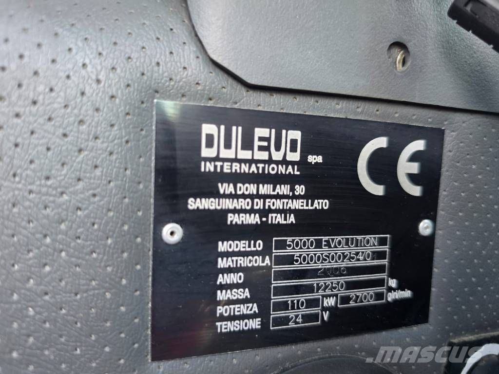 Dulevo 5000 Evolution كناسات