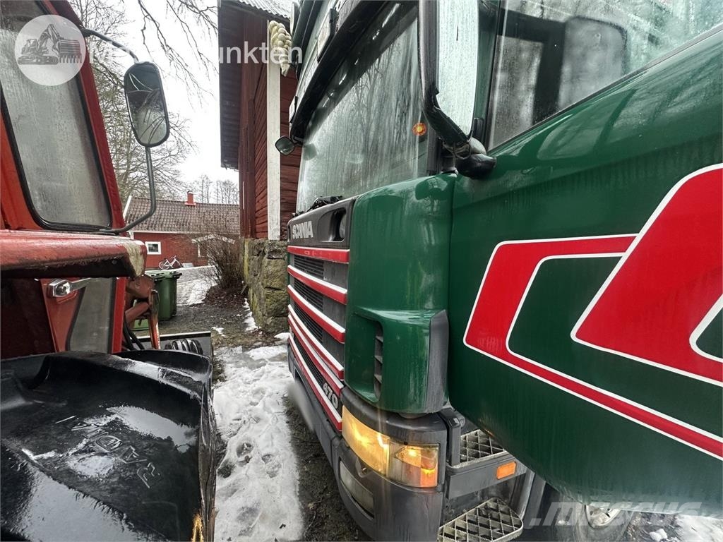 Scania R124GB6X2NZ470 훅 리프트 트럭