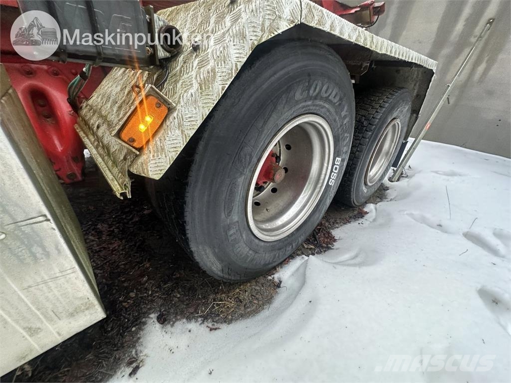 Scania R124GB6X2NZ470 훅 리프트 트럭