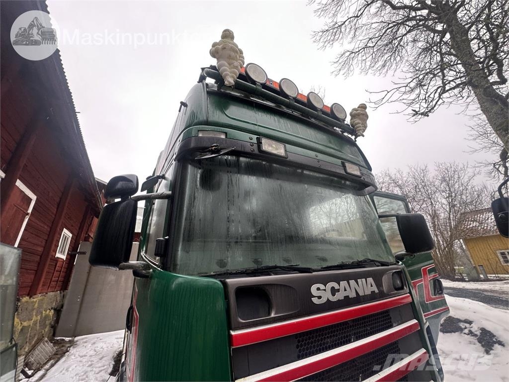 Scania R124GB6X2NZ470 훅 리프트 트럭
