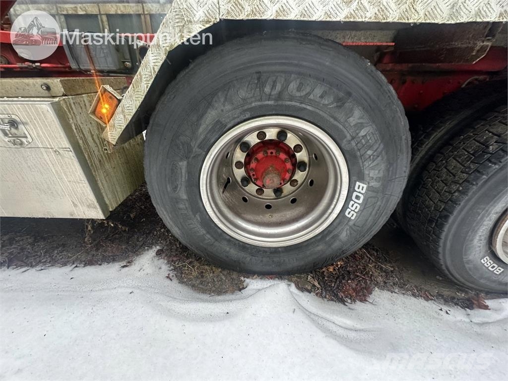 Scania R124GB6X2NZ470 훅 리프트 트럭