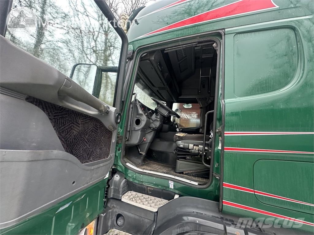 Scania R124GB6X2NZ470 훅 리프트 트럭