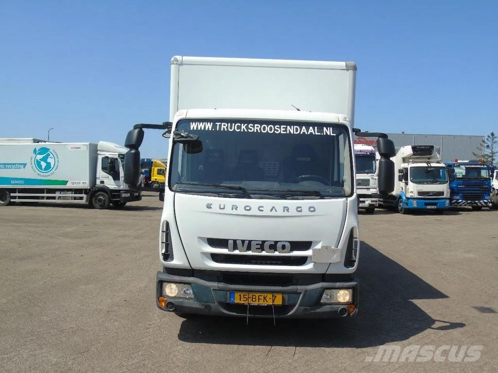Iveco ML 75 E18 + MANUAL + EURO 5 + 3 SEATS شاحنات ذات هيكل صندوقي