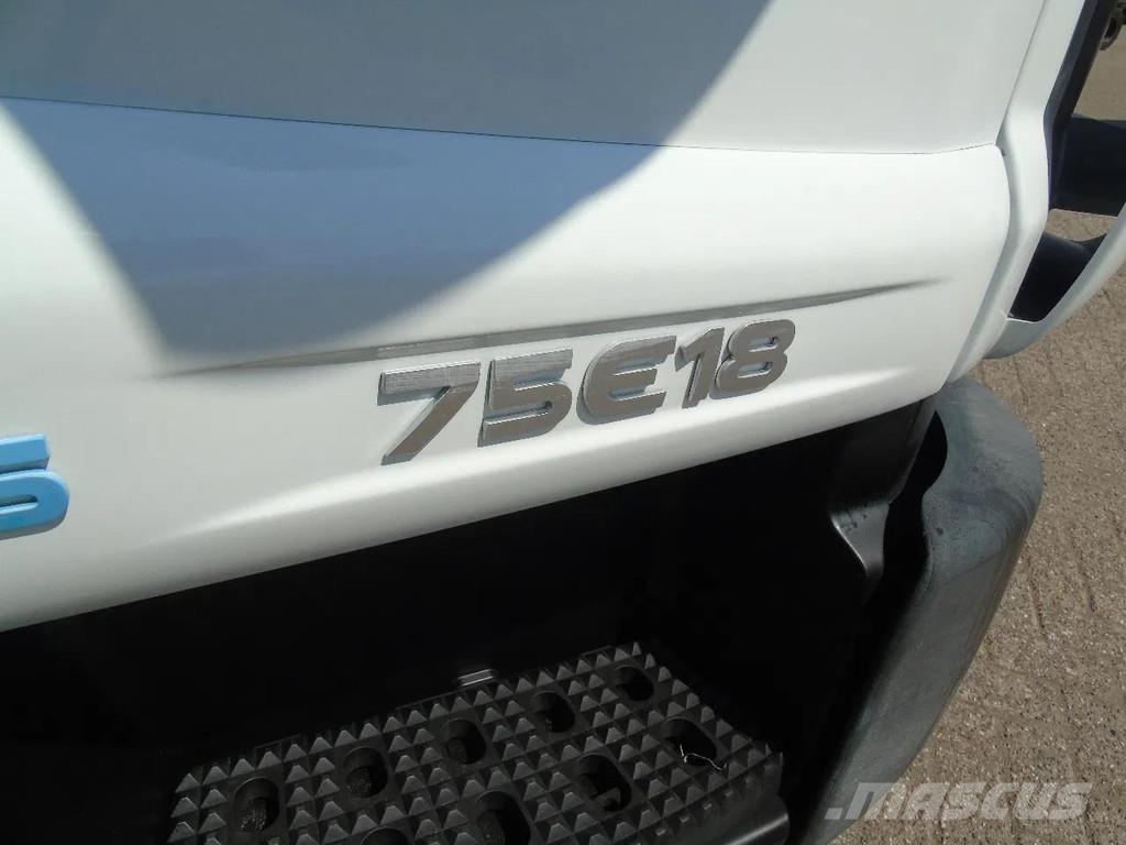Iveco ML 75 E18 + MANUAL + EURO 5 + 3 SEATS شاحنات ذات هيكل صندوقي