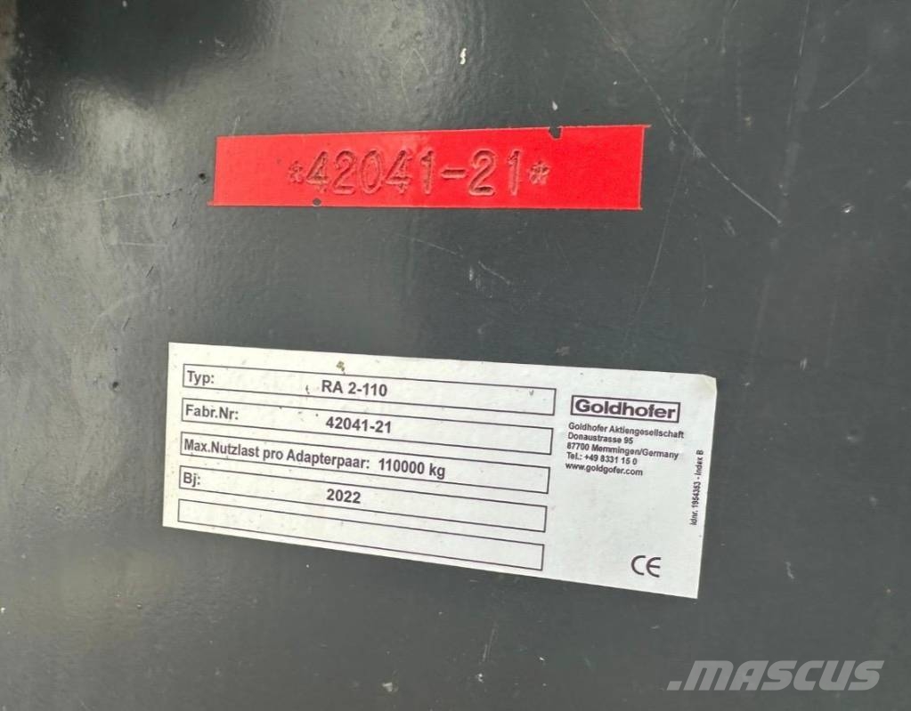Goldhofer RA 2 - 110 Otros semirremolques