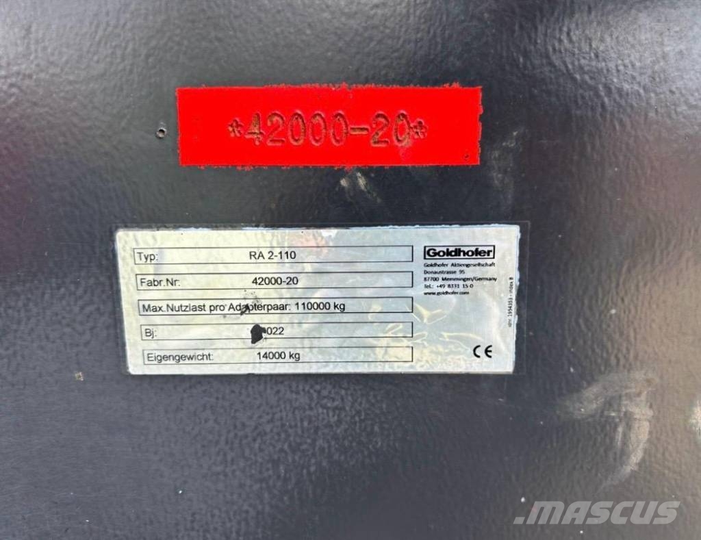 Goldhofer RA 2 - 110 Otros semirremolques