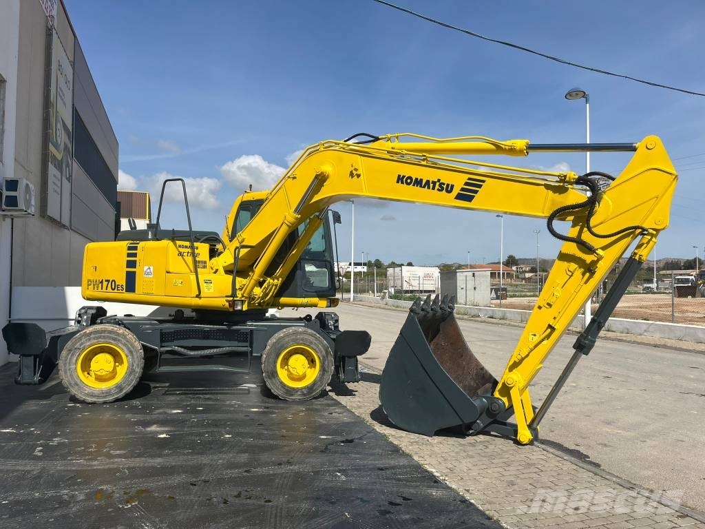 Komatsu PW 170 Excavatoare cu roti