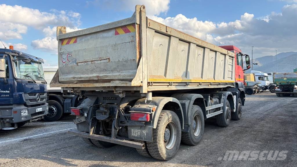 MAN TGS 41.440 8X6 3 SIDED BORDMATIC TIPPER - SPRING Sklápače