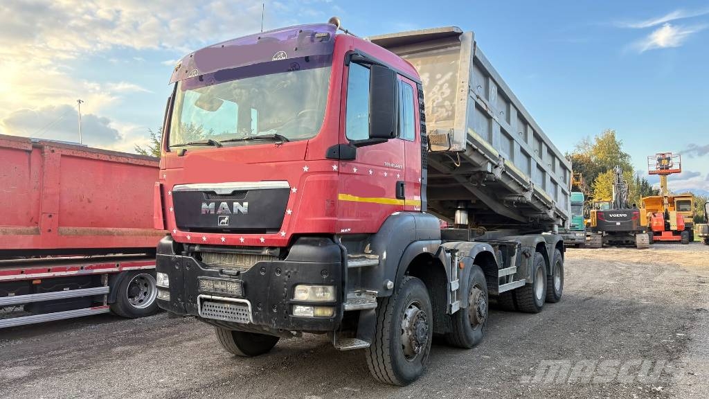 MAN TGS 41.440 8X6 3 SIDED BORDMATIC TIPPER - SPRING Sklápače
