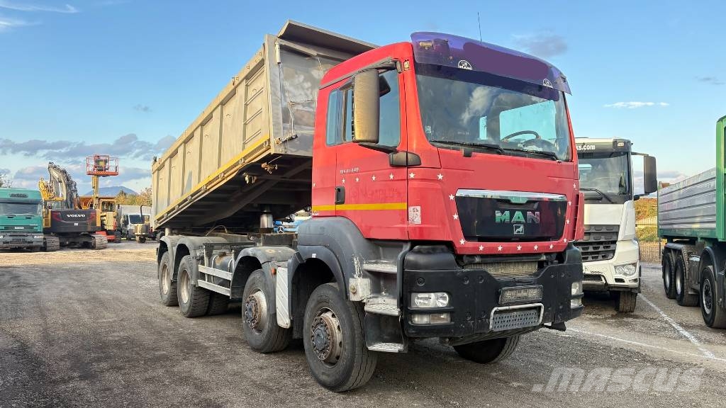 MAN TGS 41.440 8X6 3 SIDED BORDMATIC TIPPER - SPRING Sklápače