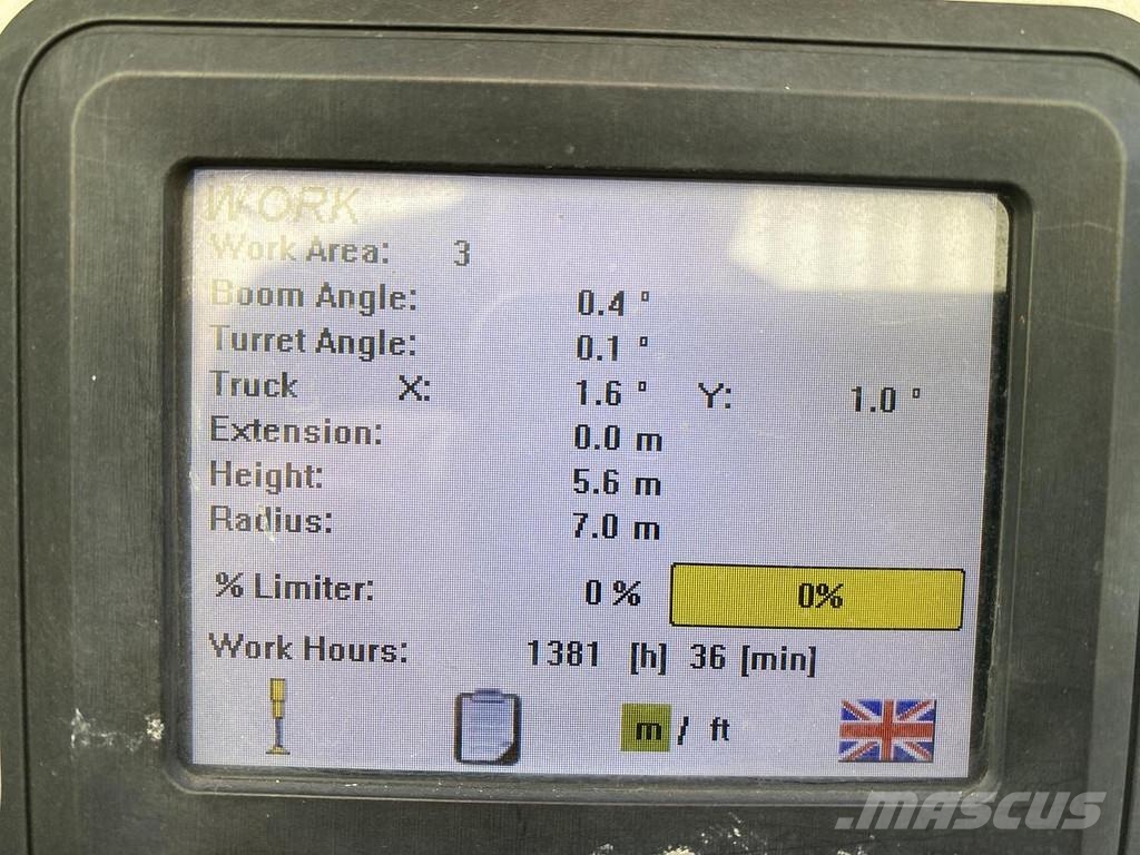 CMC PLJ22, Auto hoogwerker Strēles pacēlāji