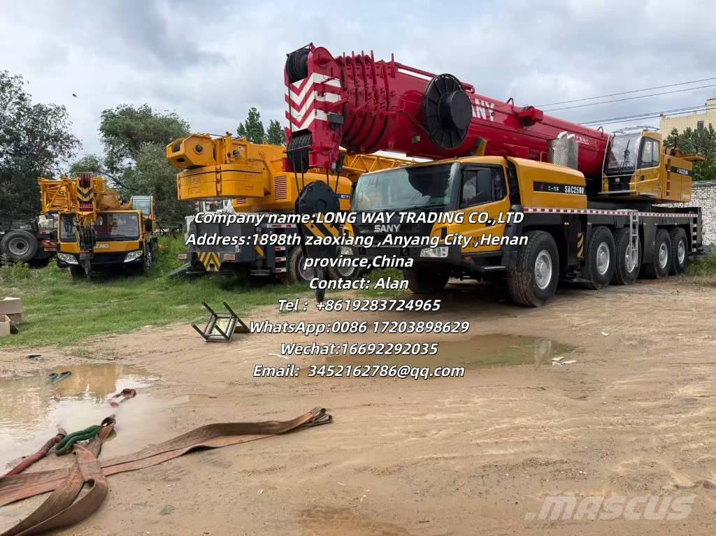 Sany SAC 2200 All terrain cranes