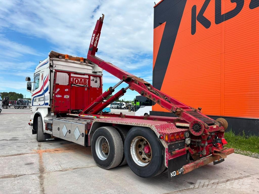 Scania R 730 6x2 JOAB L 20 ton / L=5400 mm Camiones elevadores de gancho