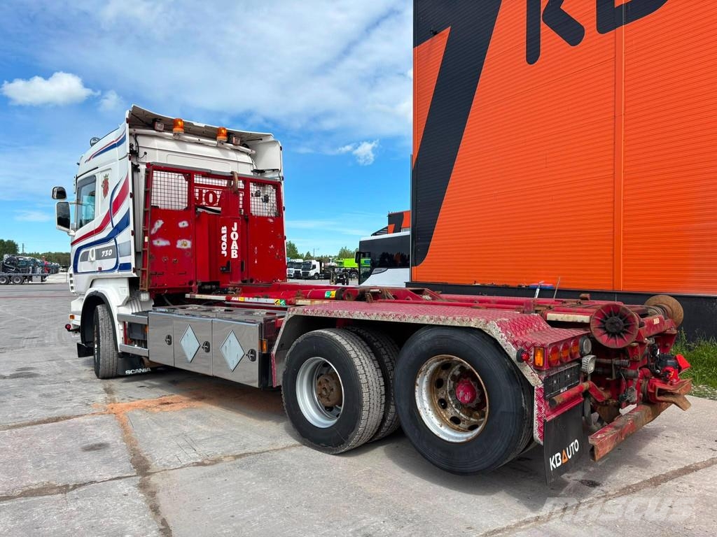 Scania R 730 6x2 JOAB L 20 ton / L=5400 mm Camiones elevadores de gancho
