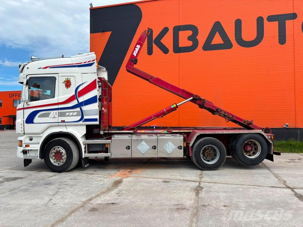 Scania R 730 6x2 JOAB L 20 ton / L=5400 mm Camiones elevadores de gancho