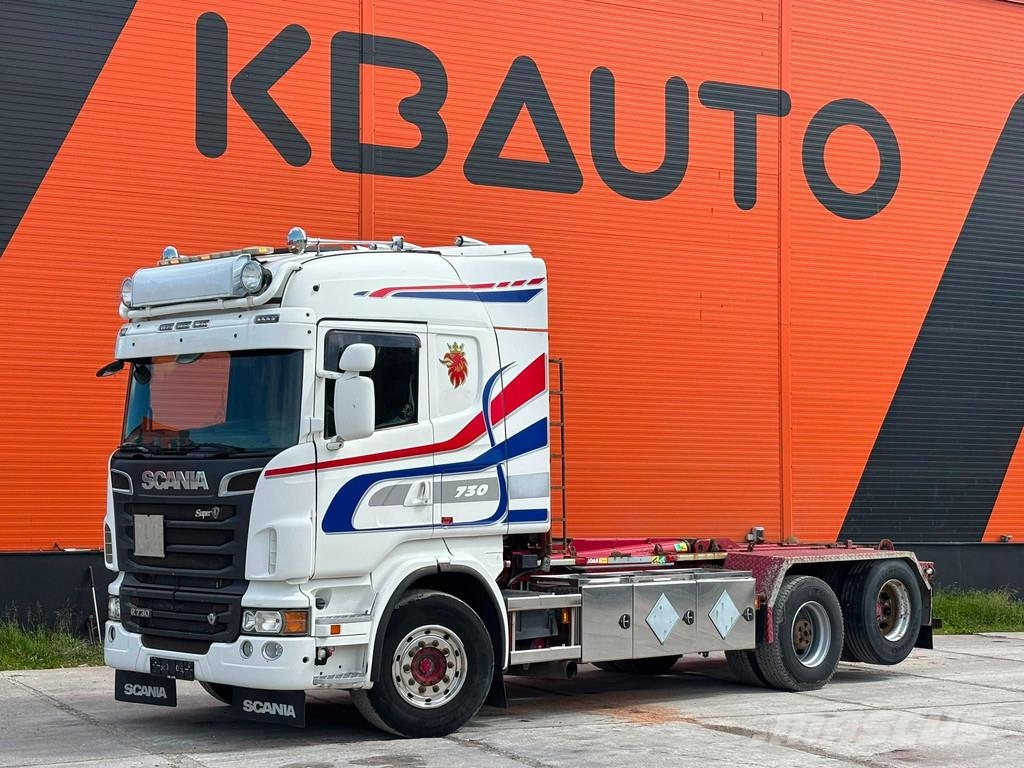 Scania R 730 6x2 JOAB L 20 ton / L=5400 mm Camiones elevadores de gancho