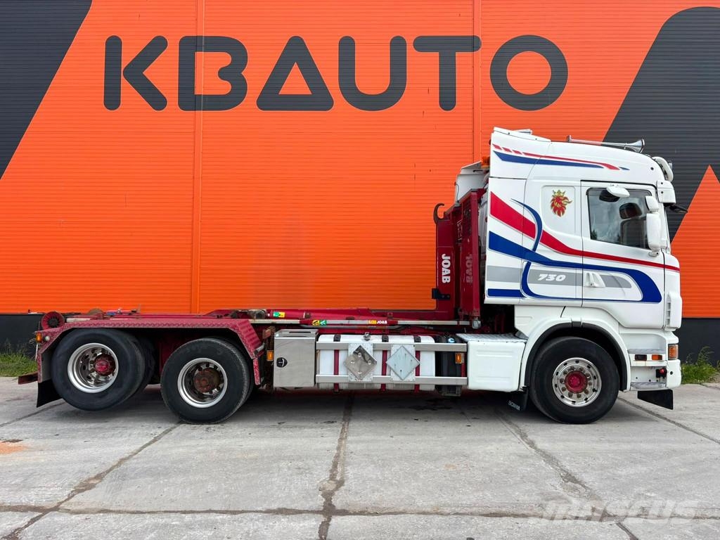 Scania R 730 6x2 JOAB L 20 ton / L=5400 mm Camiones elevadores de gancho