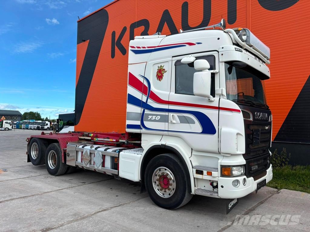 Scania R 730 6x2 JOAB L 20 ton / L=5400 mm Camiones elevadores de gancho