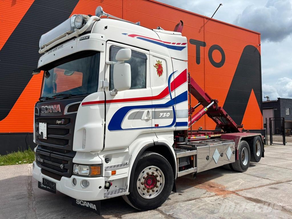 Scania R 730 6x2 JOAB L 20 ton / L=5400 mm Camiones elevadores de gancho