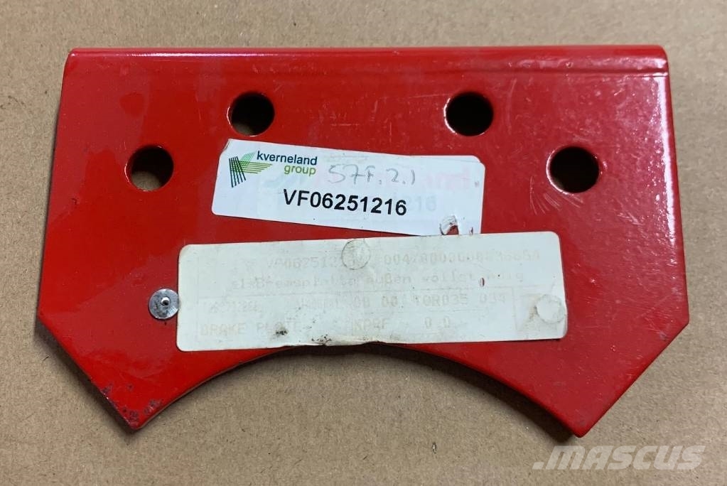 Deutz-Fahr Brake pad VF06251216, 06251216, 0625 1216 Freins