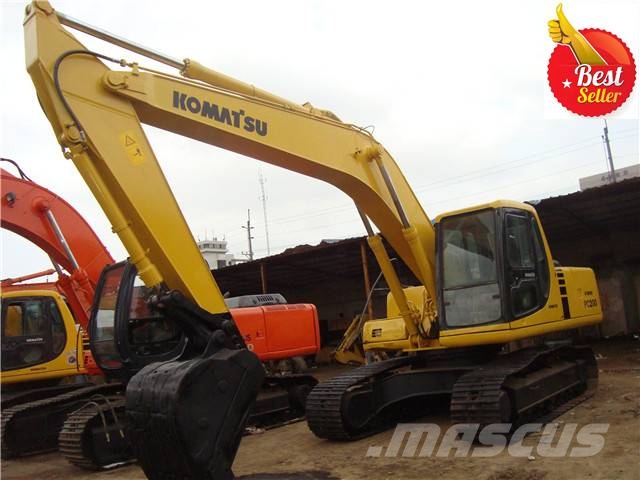 Komatsu PC 200 履带挖掘机