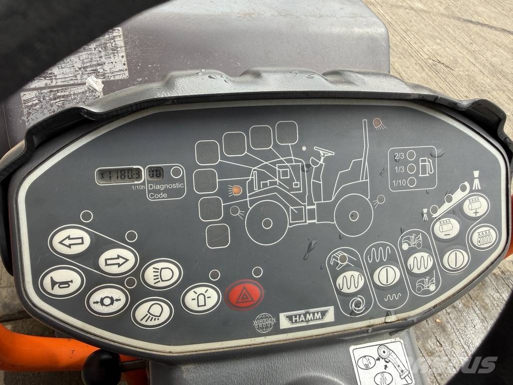 Hamm HD 8 VV 1.6t Roller Котки тротуарні