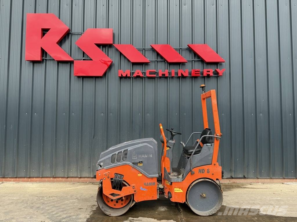 Hamm HD 8 VV 1.6t Roller Котки тротуарні