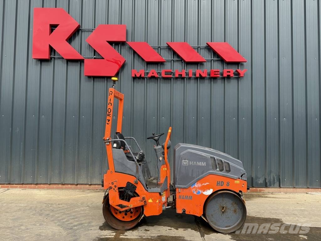 Hamm HD 8 VV 1.6t Roller Котки тротуарні