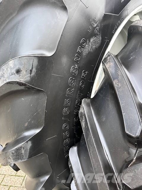 Bridgestone 650/65 R38 + 540/65 R28 VF Riepas, riteņi un diski