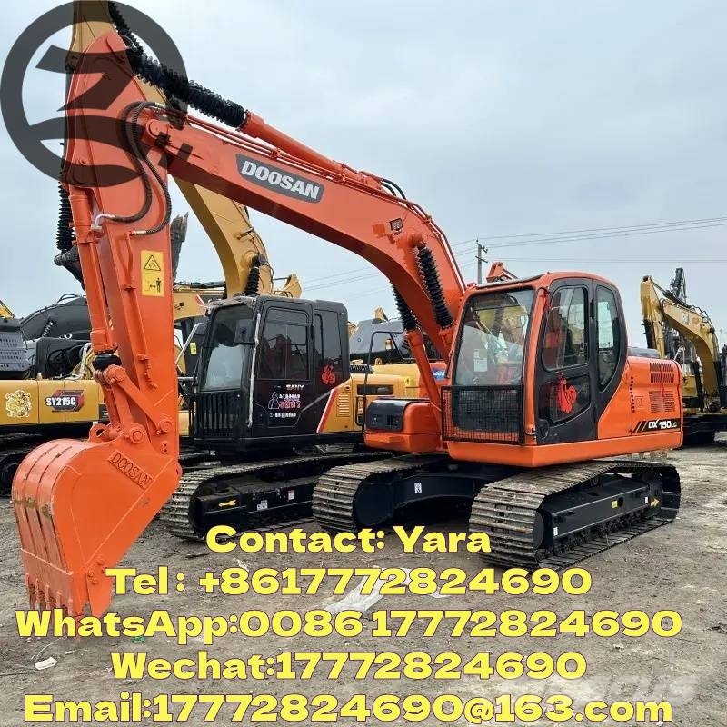 Doosan DX150LC Kāpurķēžu ekskavatori