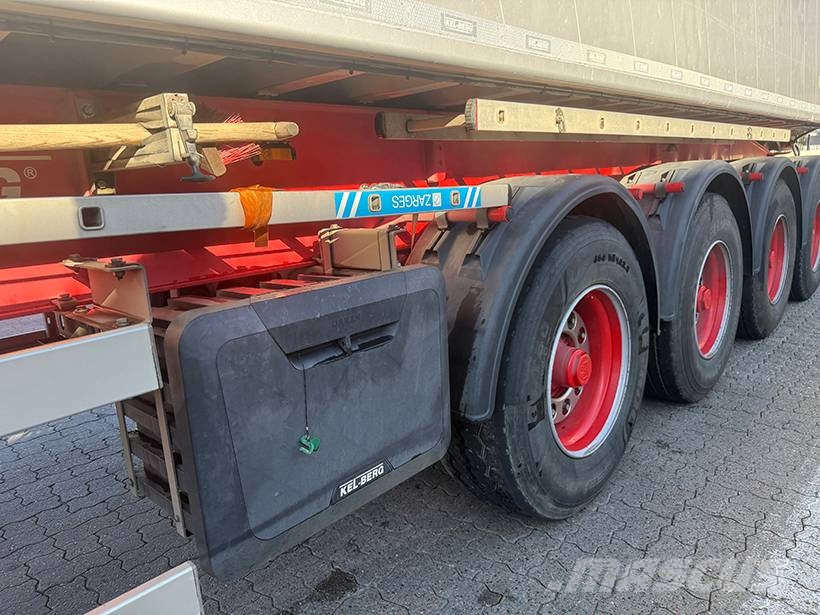 Kel-Berg Tipper / Kippauflieger 37 m3 Kiper poluprikolice