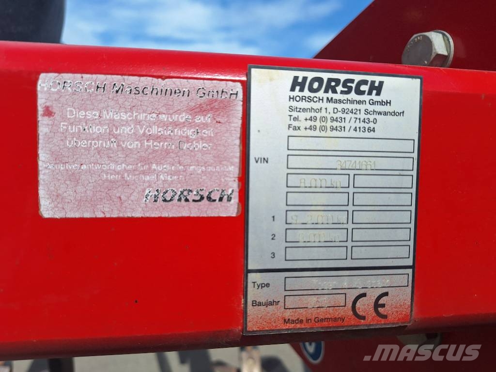 Horsch Tiger 4 AS Cultivatoren
