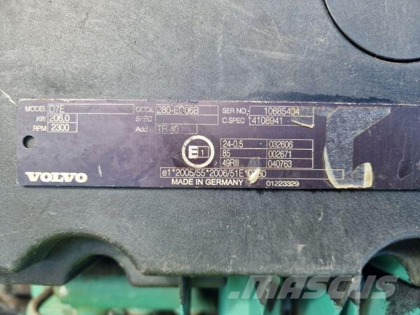 Volvo D7E 280-EC06B Truck Spec Engines