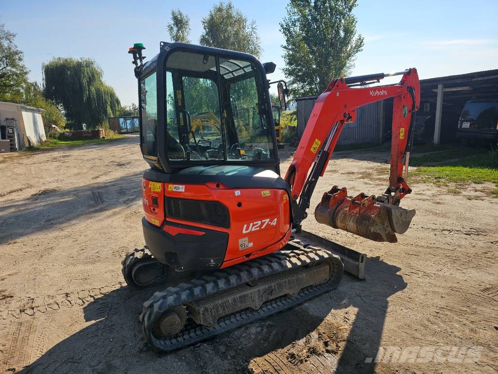 Kubota U 27-4, jak KX27, 8026, 302.7, ECR25 Minigraafmachines < 7t