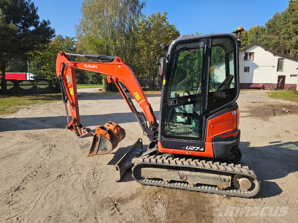 Kubota U 27-4, jak KX27, 8026, 302.7, ECR25 Minigraafmachines < 7t