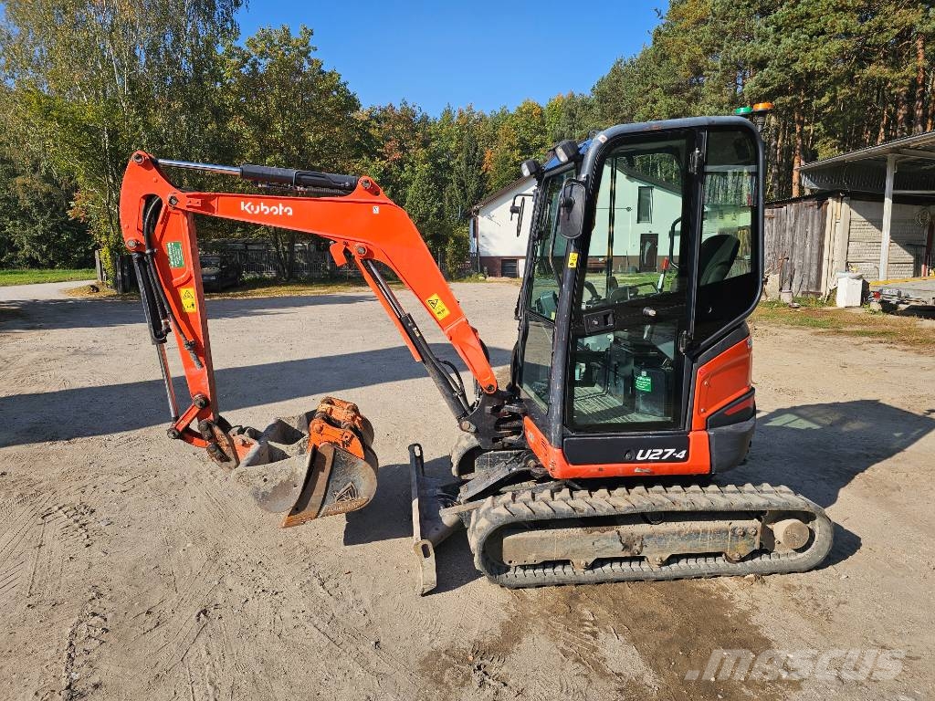 Kubota U 27-4, jak KX27, 8026, 302.7, ECR25 Minigraafmachines < 7t