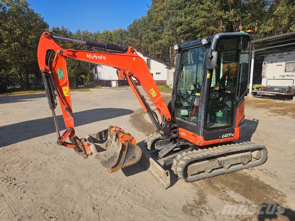 Kubota U 27-4, jak KX27, 8026, 302.7, ECR25 Minigraafmachines < 7t