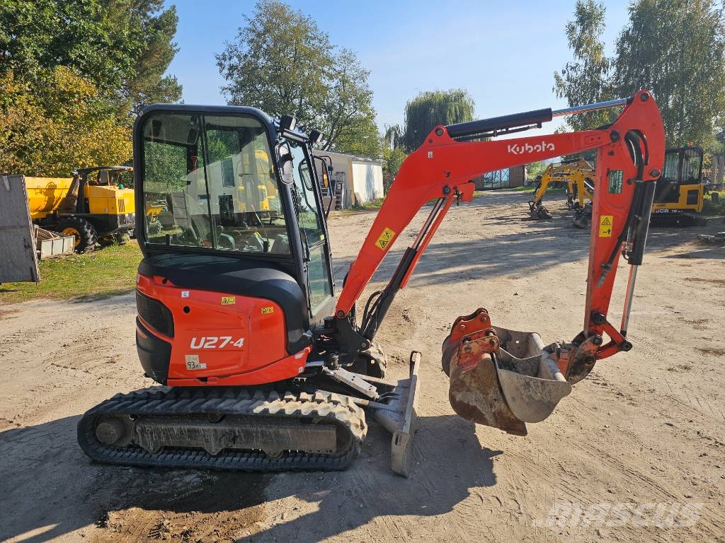 Kubota U 27-4, jak KX27, 8026, 302.7, ECR25 Minigraafmachines < 7t