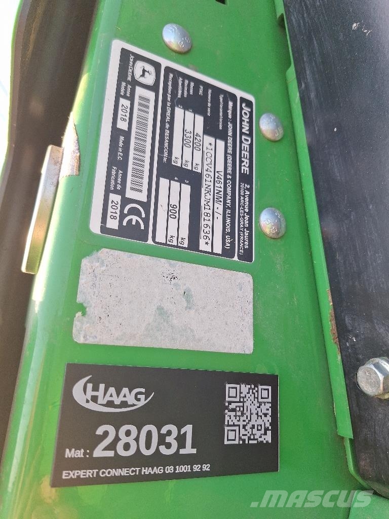 John Deere V461M Rundbalspressar