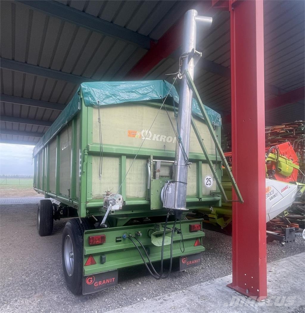 Krone DK 25 mit Überladeschnecke Самоскиди
