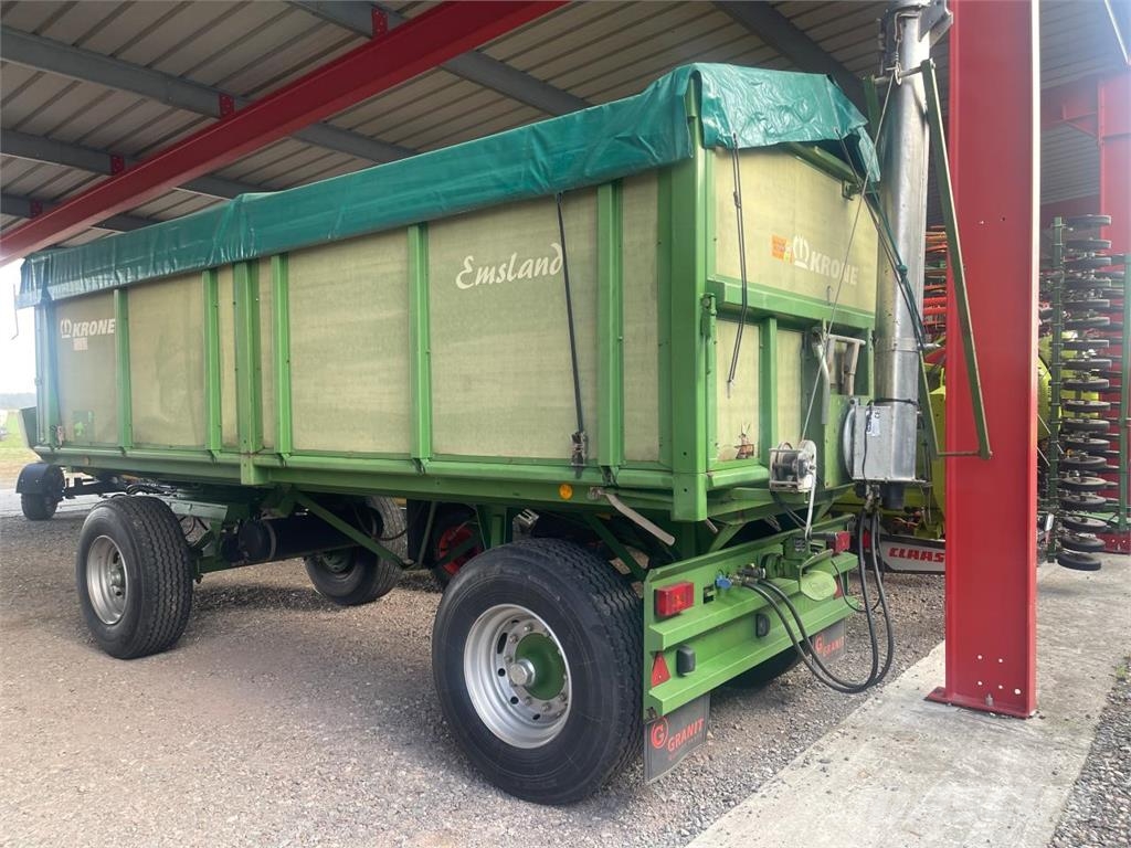 Krone DK 25 mit Überladeschnecke Самоскиди
