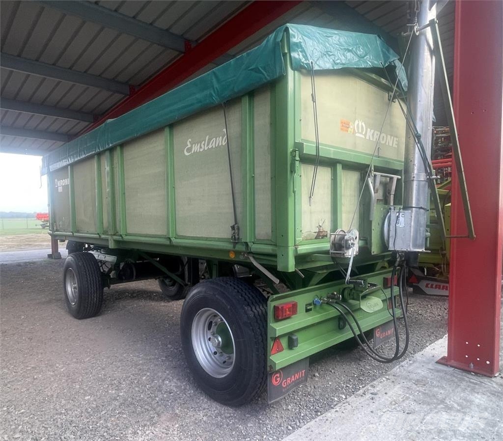 Krone DK 25 mit Überladeschnecke Самоскиди