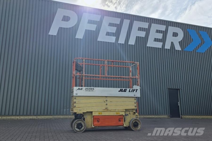 JLG 2630ES Electric, Working Height 10m, 230 kg Capaci Schaarhoogwerkers